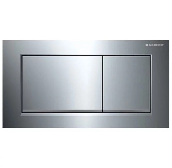 Geberit Omega30 Dual Flush Plate Polished Chrome 115.080.KH.1