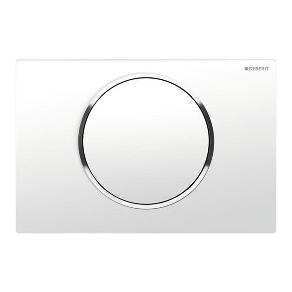Geberit Sigma 10 Single Flush Plate White Gloss 115.758.KJ.5