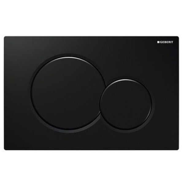 Geberit Sigma01 Dual Flush Plate Jet Black 115.770.DW.5