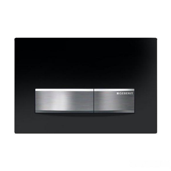 Geberit Sigma50 Jet Black Plastic Dual Flush Plate 115.788.DW.5