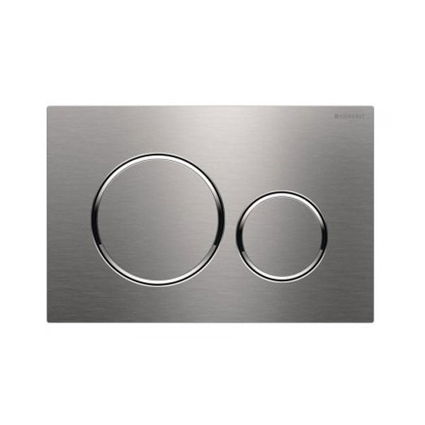 Geberit Sigma20 Dual Flush Plate Brushed Stainless Steel 115.882.SN.1