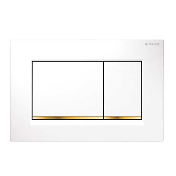 Geberit Sigma30 Dual Flush Plate White Gold 115.883.KK.1