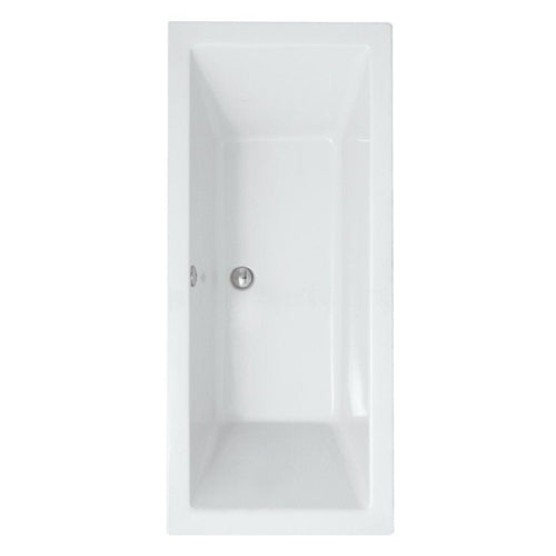 Synergy Berg Cubic 1700 x 700mm No Tap Holes Premier Finish Double Ended Bath