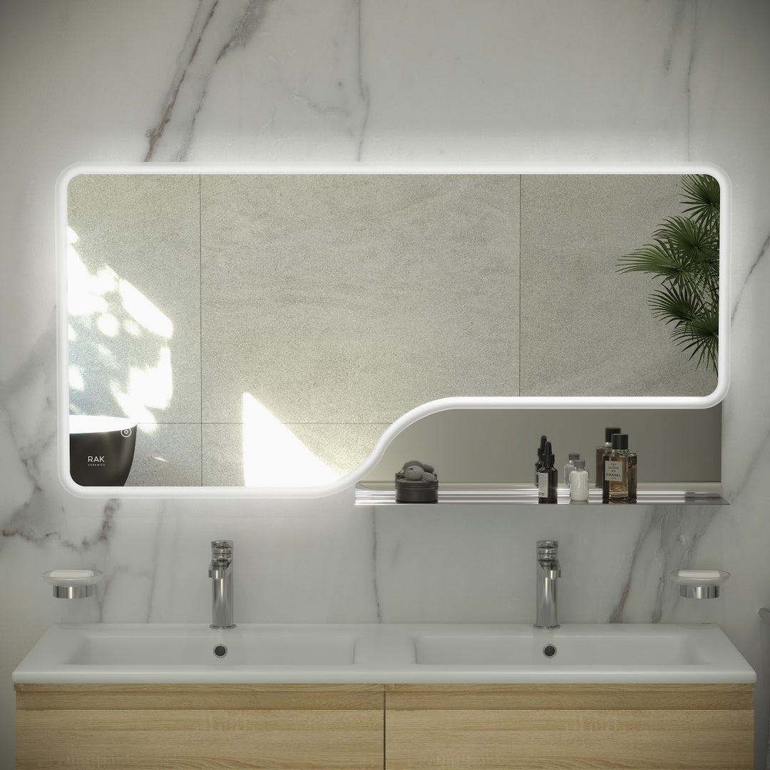 RAK Ornate 600x1200 LED Mirror Chrome