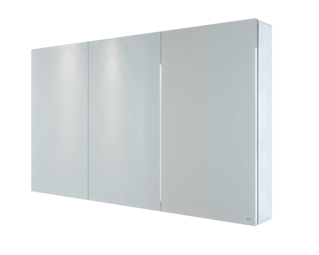 RAK Gemini 1200x700 3 Door Mirror Cabinet