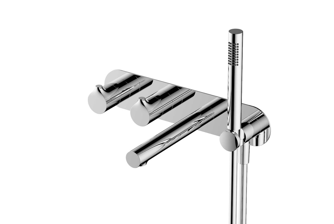 RAK Sorrento 2 Outlet & Shower/Bath Kit Chr