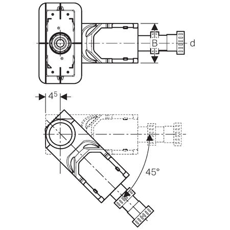 Geberit CleanLine Shower Channel Trap Waste 154.154.00.1