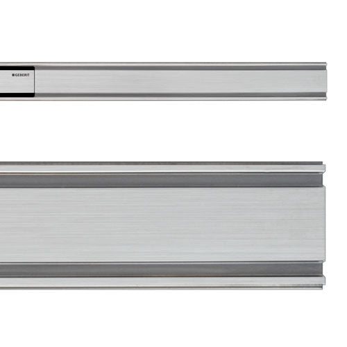 Geberit CleanLine60 Thin Shower Channel 90cm Brushed Metal 154.458.00.1