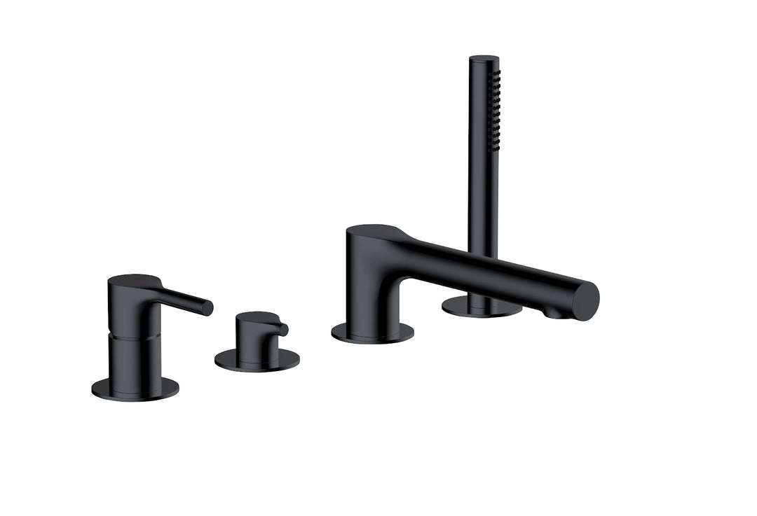 RAK Sorrento 4TH Bath Shower Mixer Black