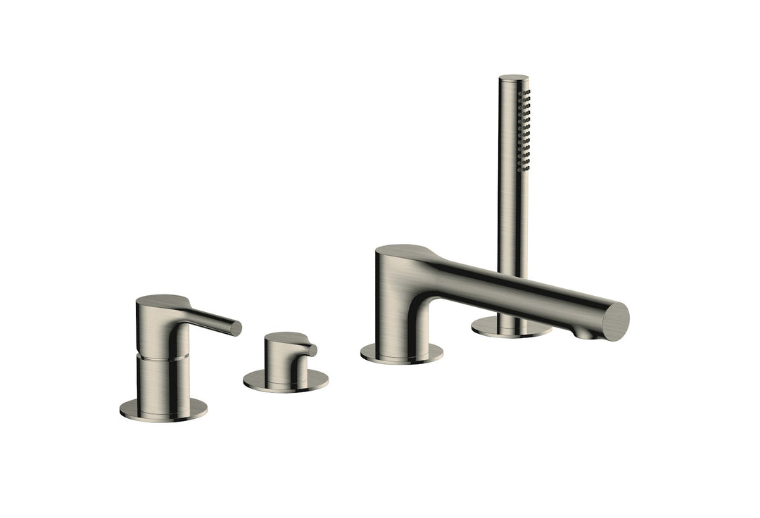RAK Sorrento 4TH Bath Shower Mixer Nickle
