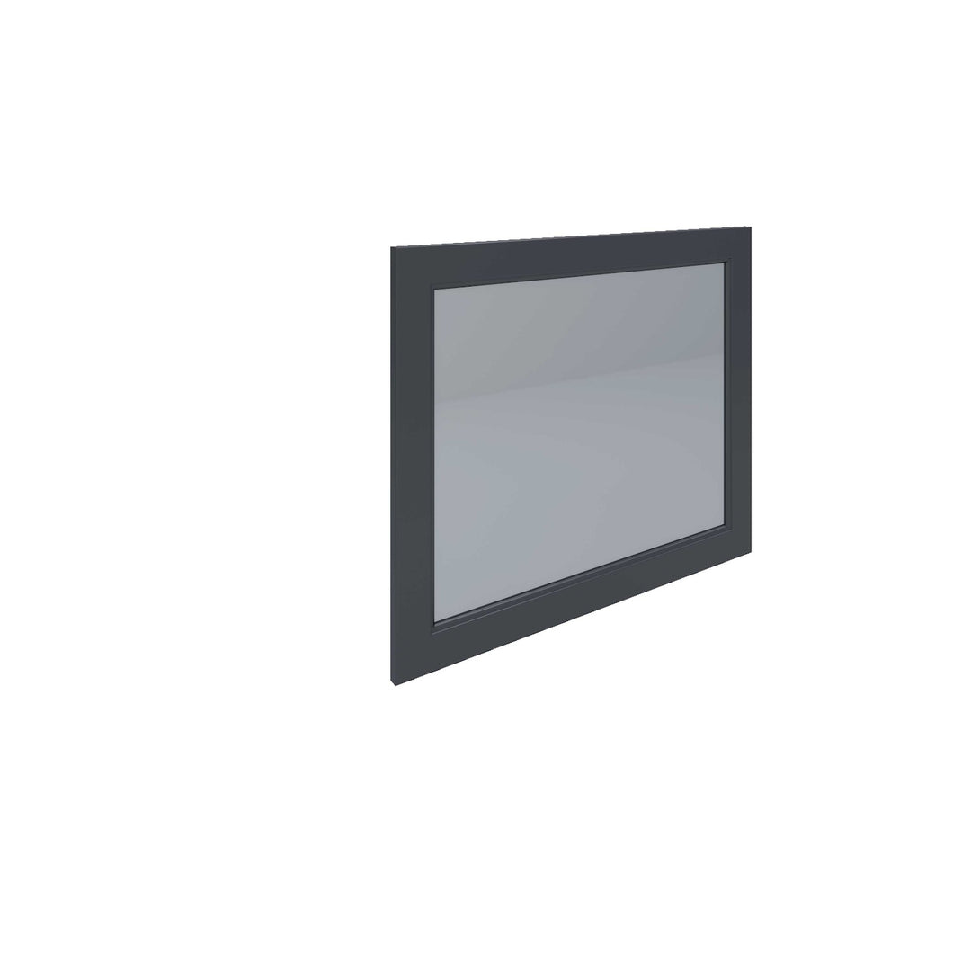 RAK Washington 800 Flat Mirror Black