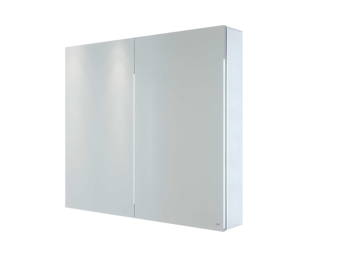 RAK Gemini 800x700 2 Door Mirror Cabinet
