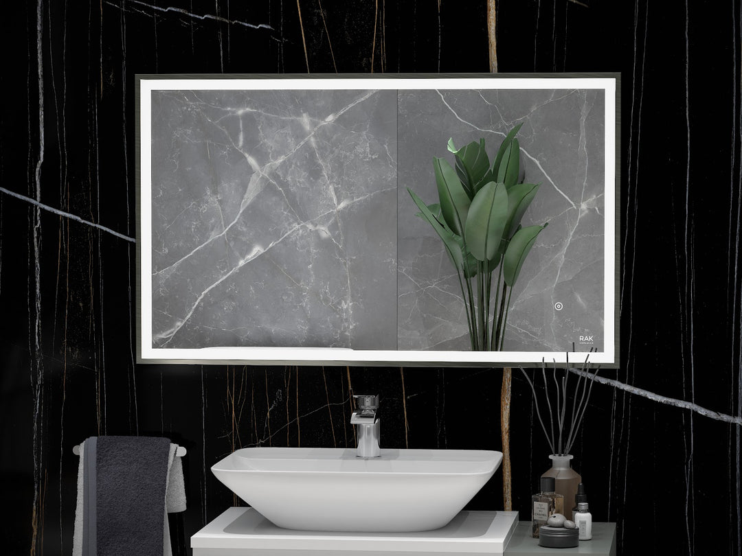 RAK Picture Square 600x1000 LED Mirror Nkl