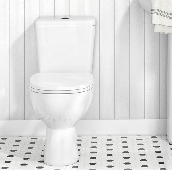 Toilet Pan, Cistern & Seat