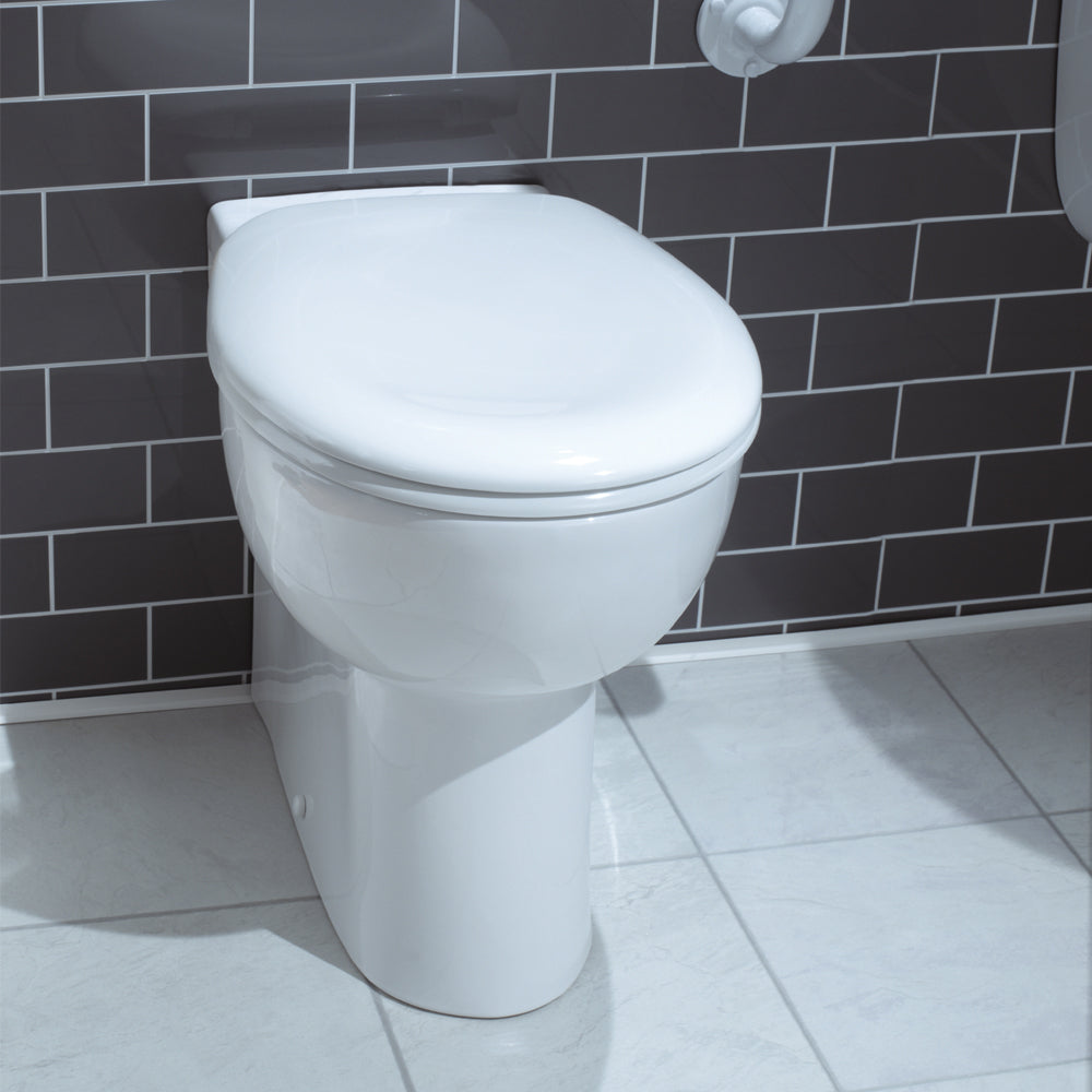 Comfort Raised Height BTW Pan With Soft Close Seat