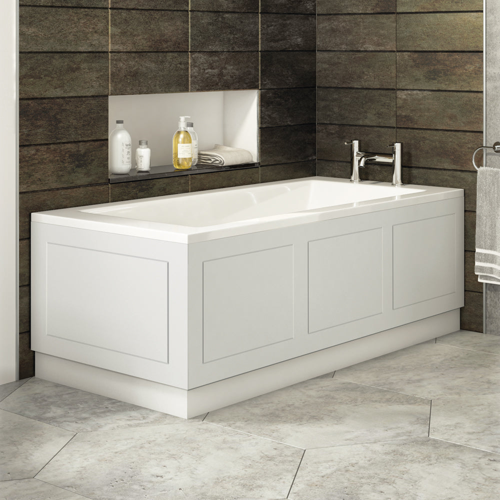 700mm Shaker Style Waterproof Bath End Panel