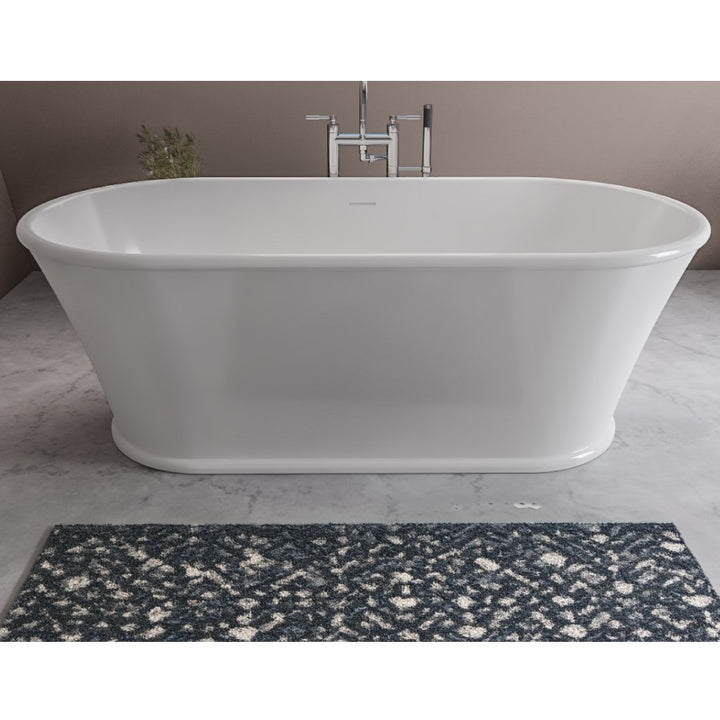 Reed 1650mm Freestanding Bath Inc Waste- REED1650