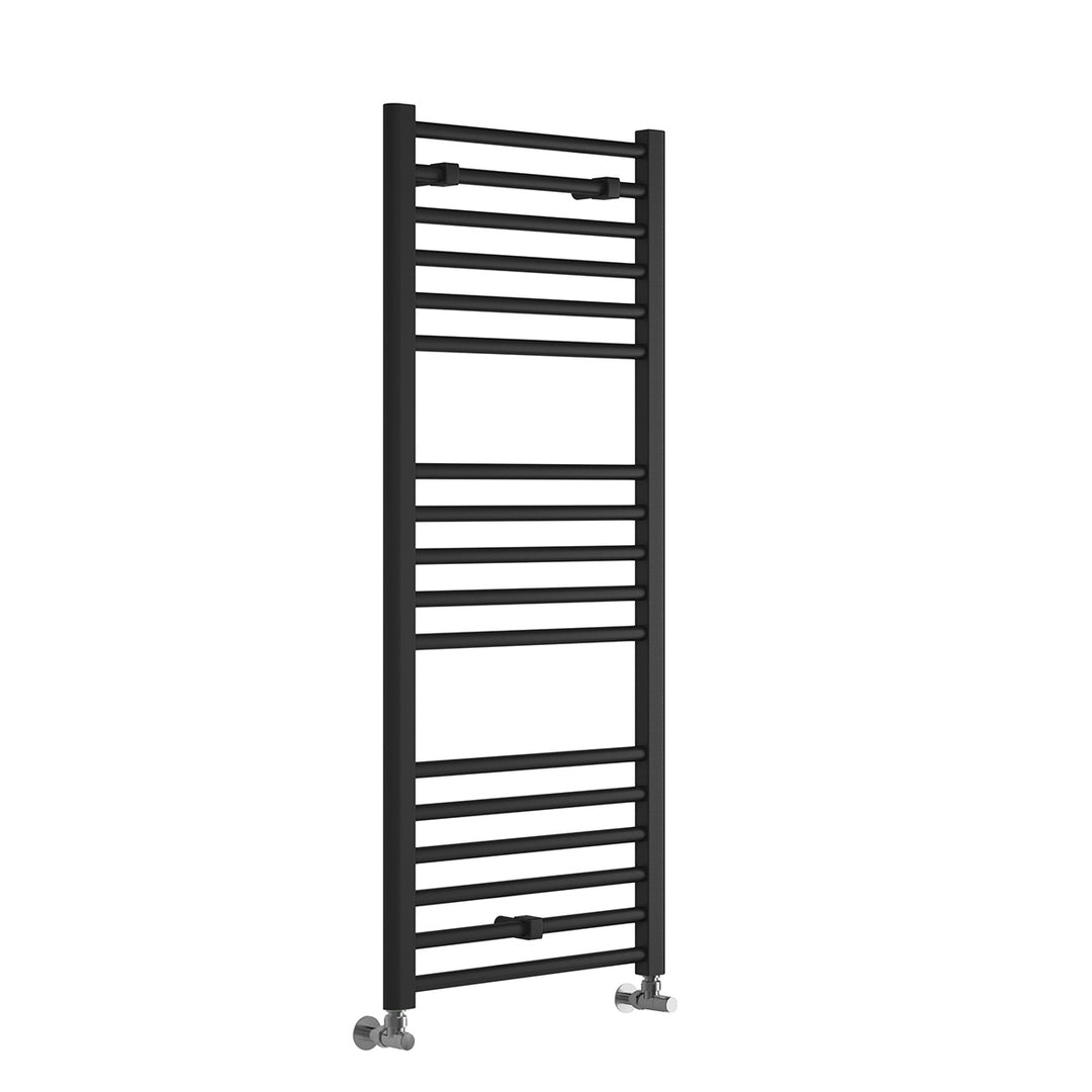Lazzarini Silea Straight Heated Towel Rail Anthracite 1200mm x 500mm