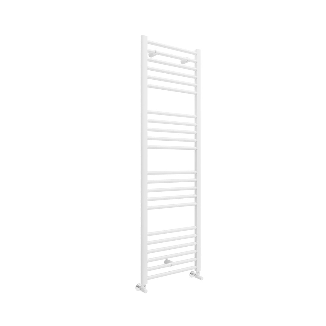 Lazzarini Silea Straight Heated Towel Rail White 1200mm x 500mm