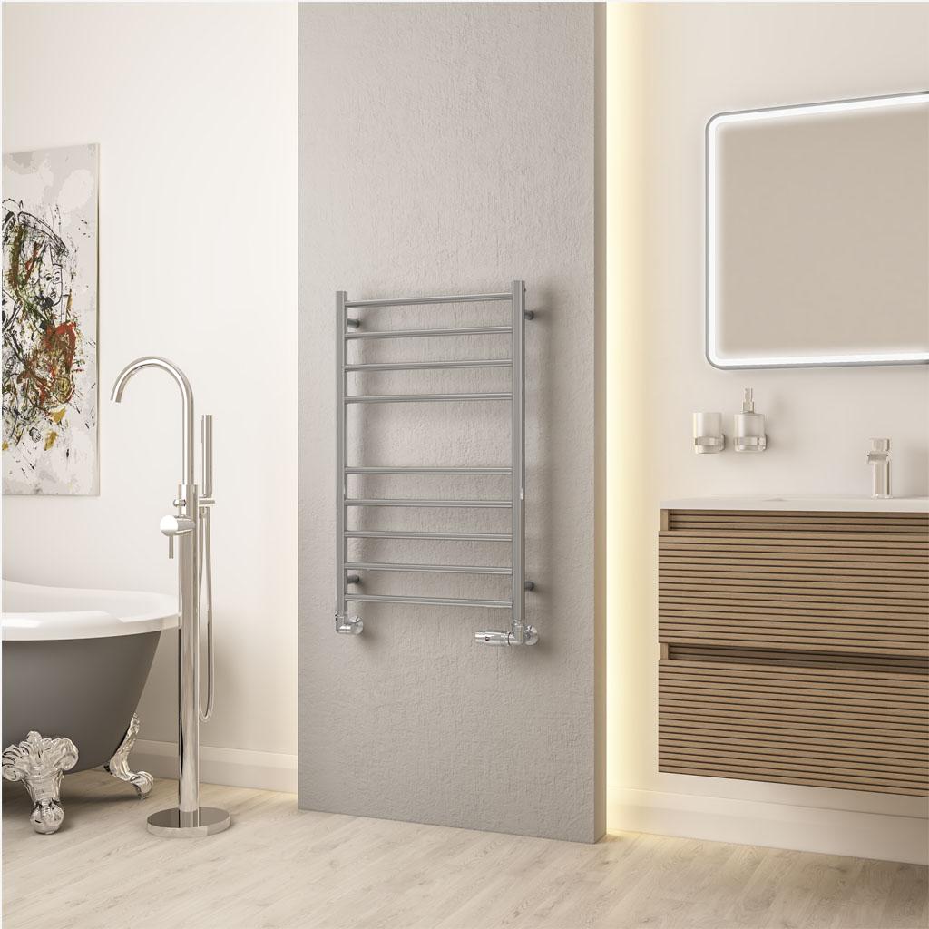 Violla II 790 x 500 Stainless Steel Towel Rail