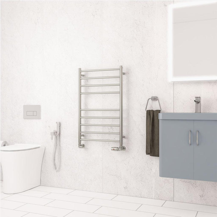 Violla II 790 x 500 Stainless Steel Towel Rail