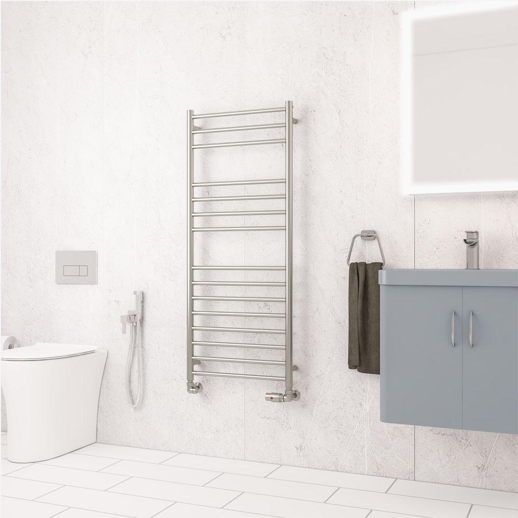 Violla II 1210 x 500 Stainless Steel Towel Rail