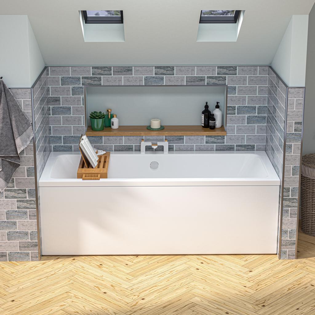 Kansas Double Ended Bath 1900x900 (440) 5mm- KANDE1900