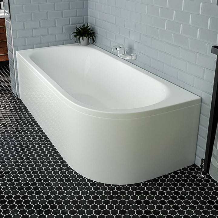 Biscay Double Ended Bath 1600x725 (440) LH 5mm