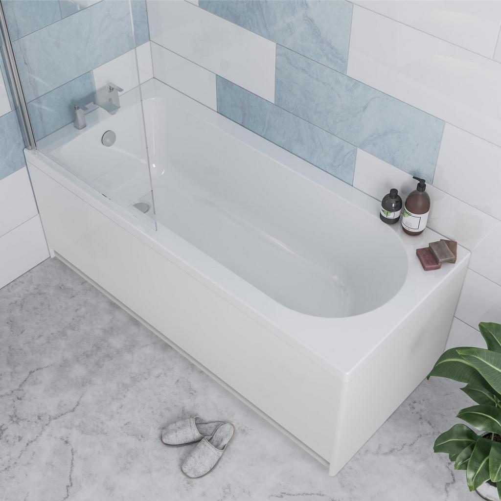 Henbury TG 1700x700 Value Bath (385) 3mm - For Use With Grips