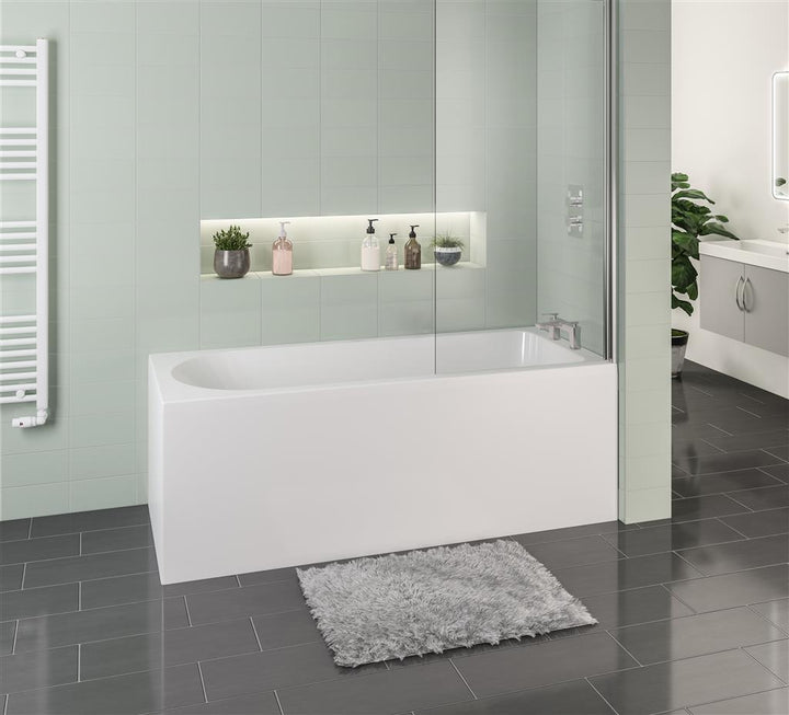Biscay Shower Bath RH 1700x750 5mm