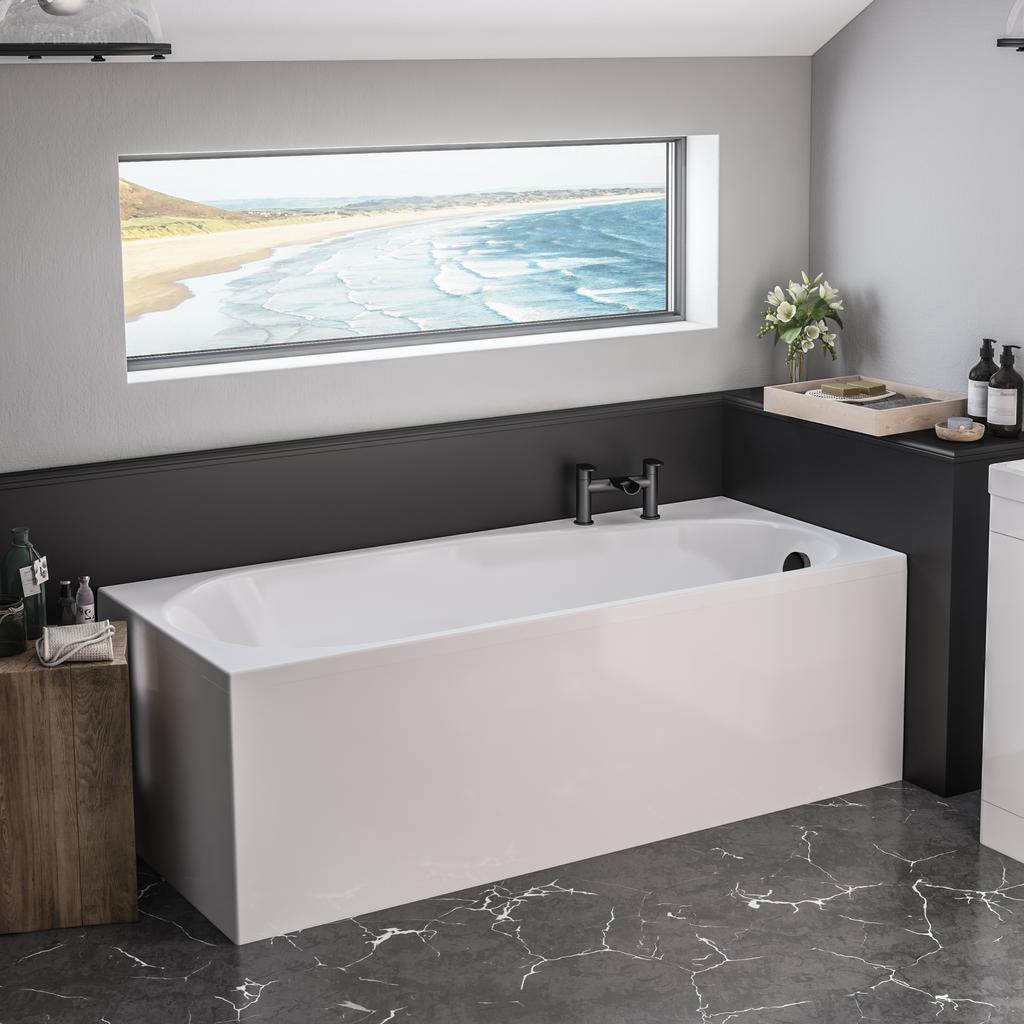 Fitzroy Single Ended Bath 1700x750 LH (440) 5mm