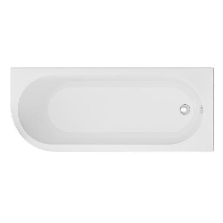 Biscay Single Ended Bath Right Hand 1600x725 (440) 5mm