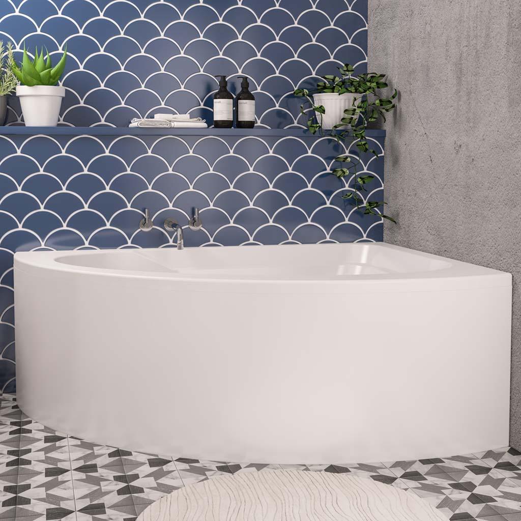 Lundy Offset Corner Bath Panel