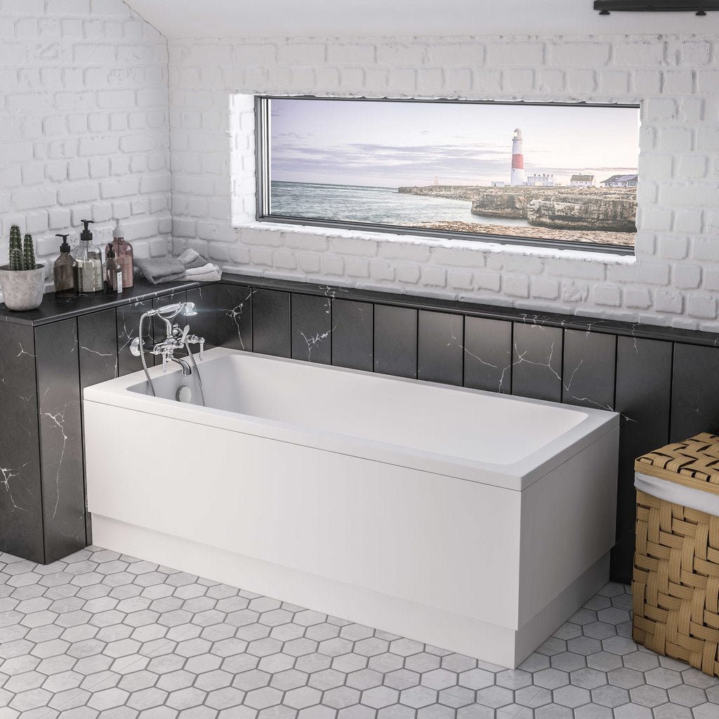 Portland Single Ended Bath 1700 X 800 (440) 5mm - For Use With Grips