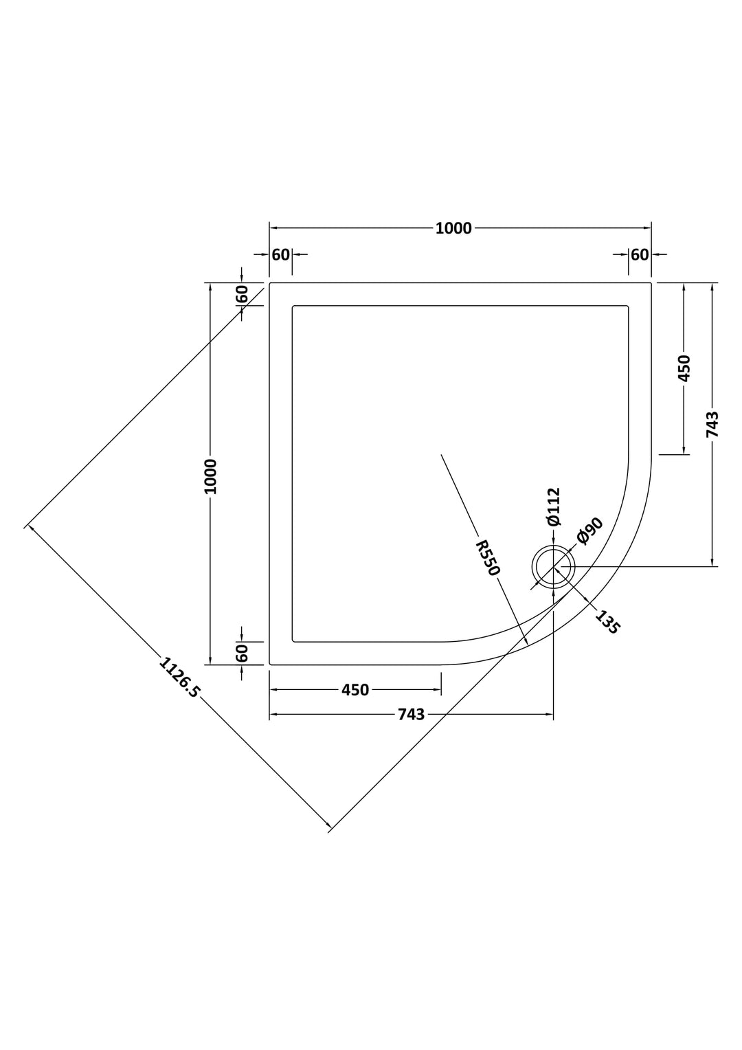 Vantage 40mm Quad Tray 1000x1000
