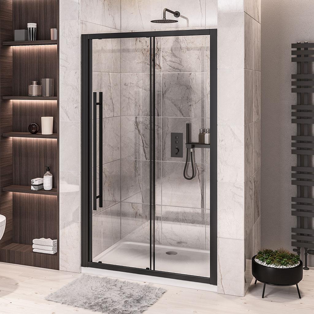 Vantage 2000 Easy Clean Sliding Door 1400mm - 49.0010