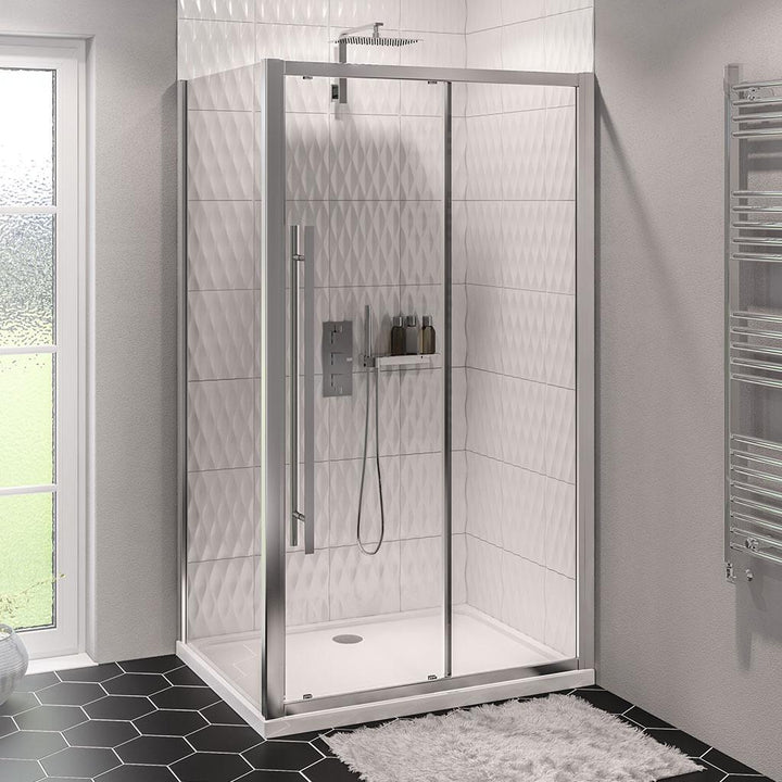 Vantage 2000 Easy Clean Sliding Door 1400mm - 49.0011