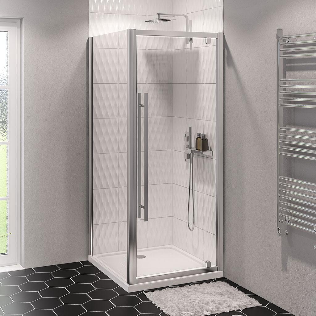 Vantage 2000 Easy Clean Pivot Door 700mm - 49.0019