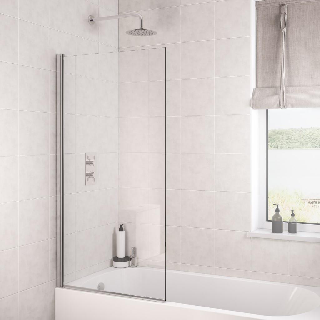 6mm Hinge Bath Screen 800 x 1400