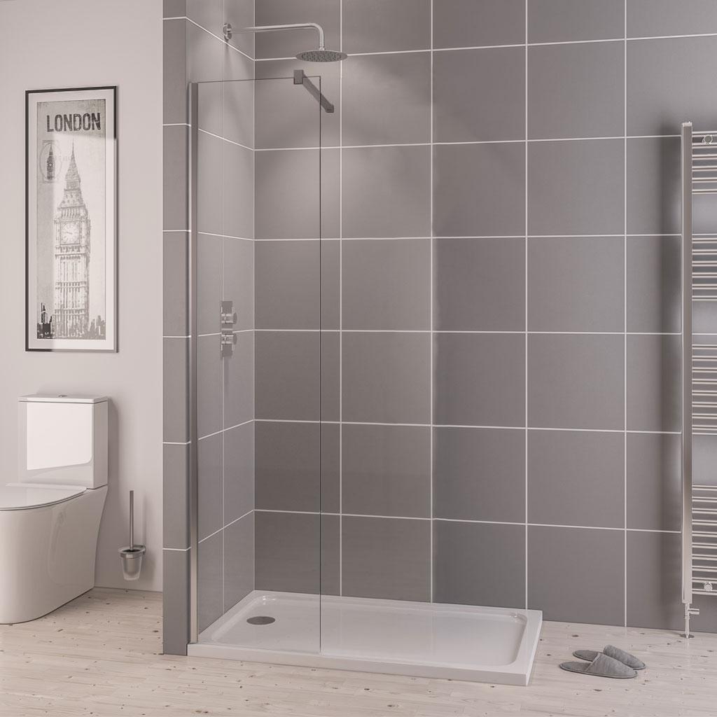 Vantage 2000 6mm Walk In Wetroom Panel 300 x 2000