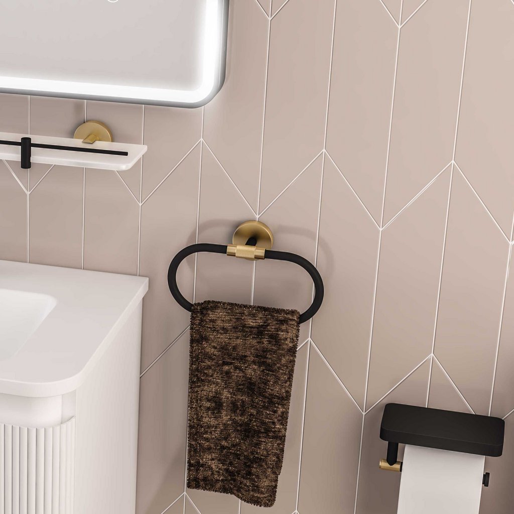 Catania Towel Ring- 52.504