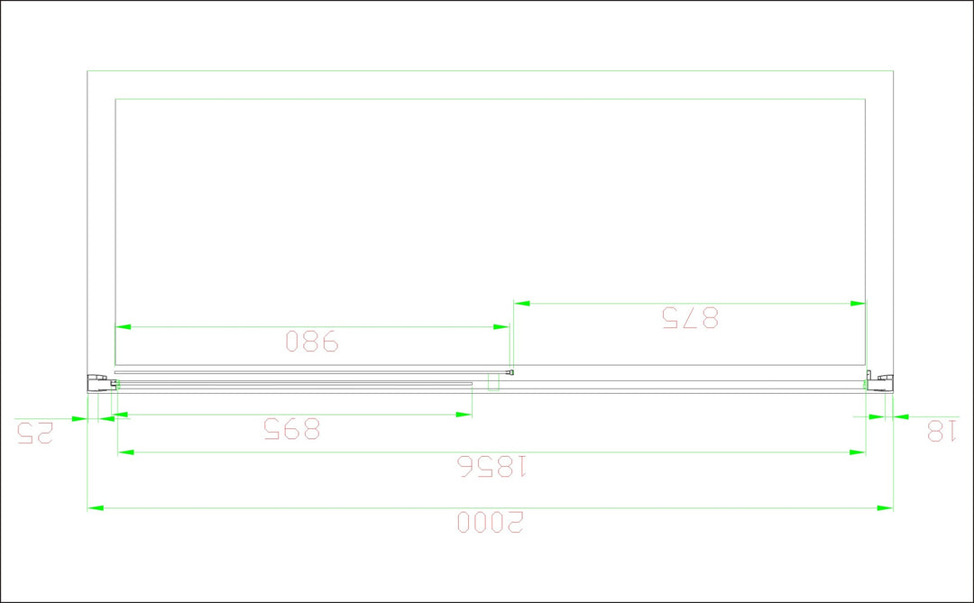 Volente 2000 Slider Frosted