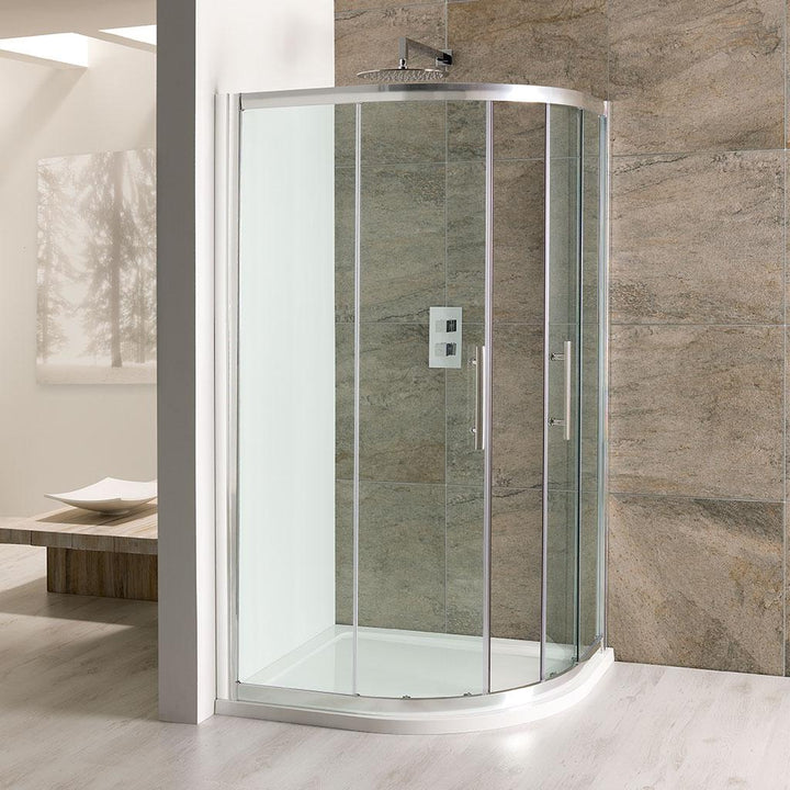 Volente Offset Quadrant Shower Enclosure 1100 x 900