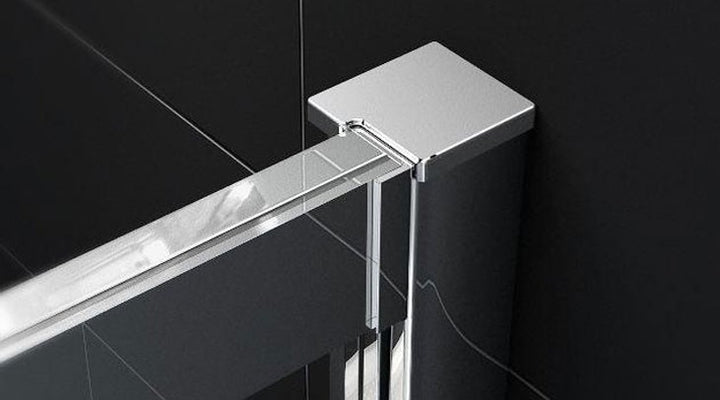Single Sliding Shower Door 1000mm - Kaso 6 by Voda Design (6mm Thick)