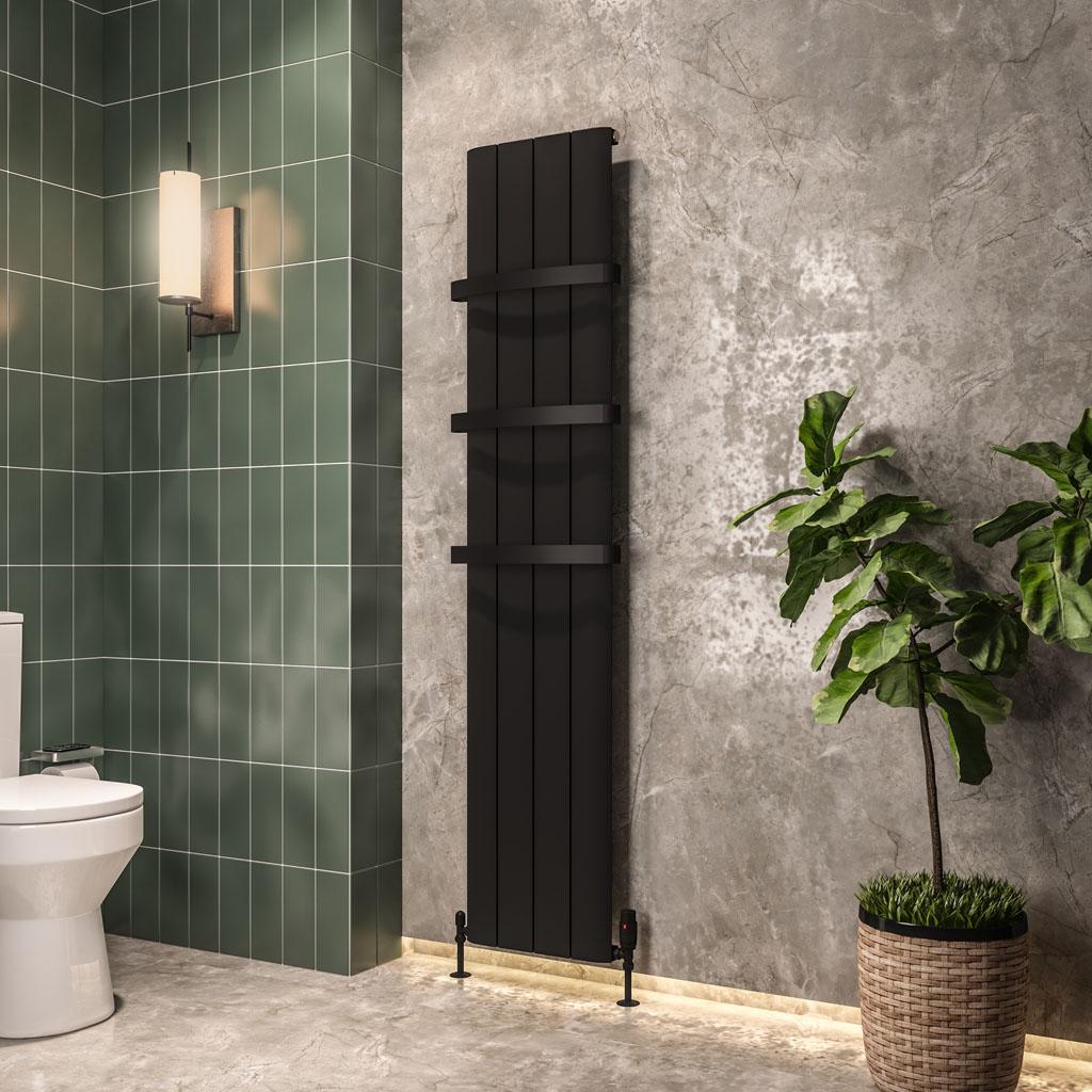 Peretti 1800 x 375 Aluminium Radiator