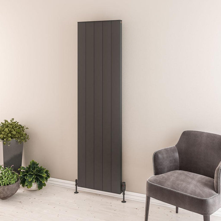 Vesima 1800 x 503 Aluminium Radiator