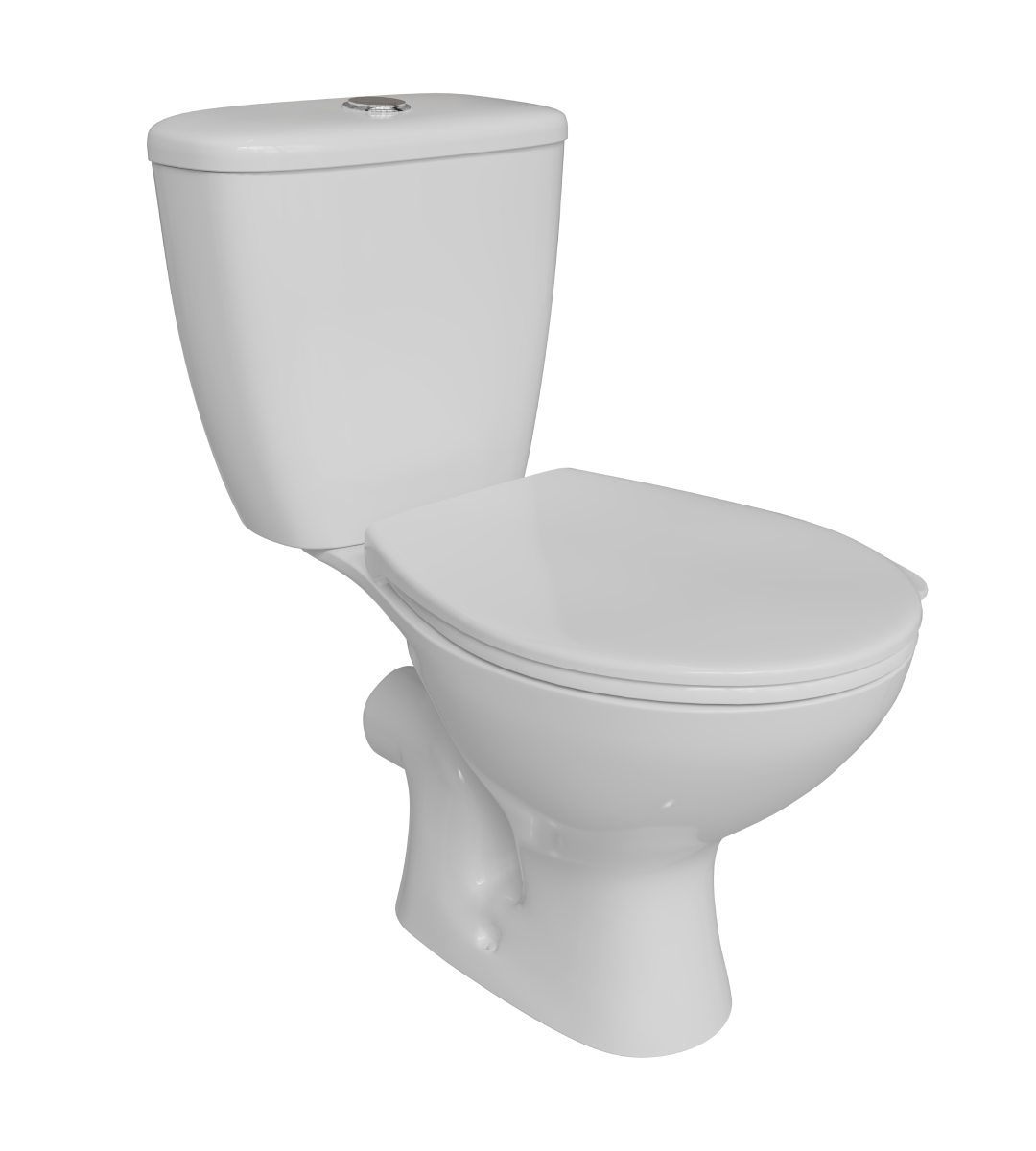 VitrA CC Toilet With Water Saving Dual Flush Cistern & Soft Close Seat