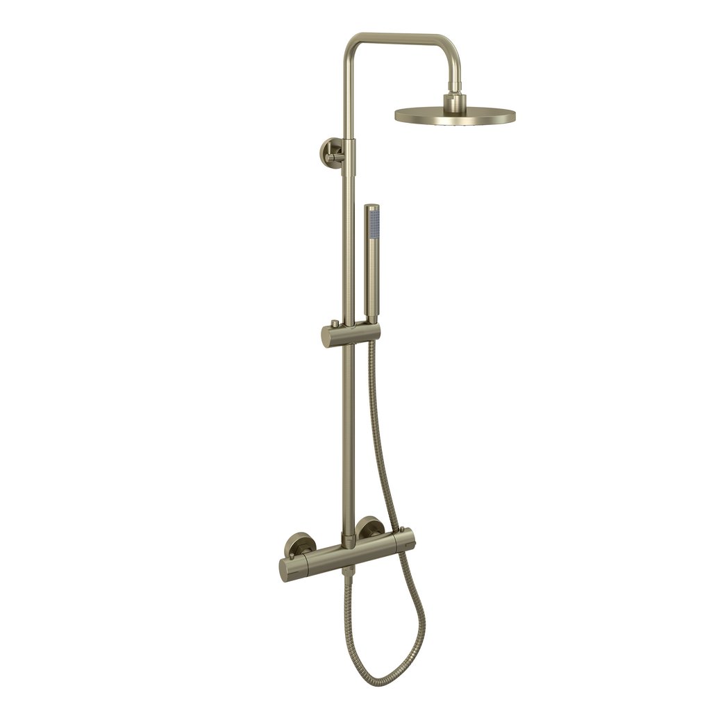 Meriden Round Telescopic Shower Set With Bar Valve - 98.2086