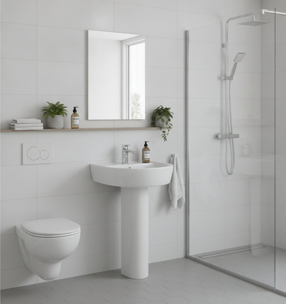 Rydal 520mm Basin & Pedestal