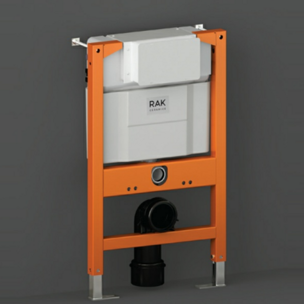 RAK Ceramics Front Flush WC Frame with Concealed Cistern 82cm